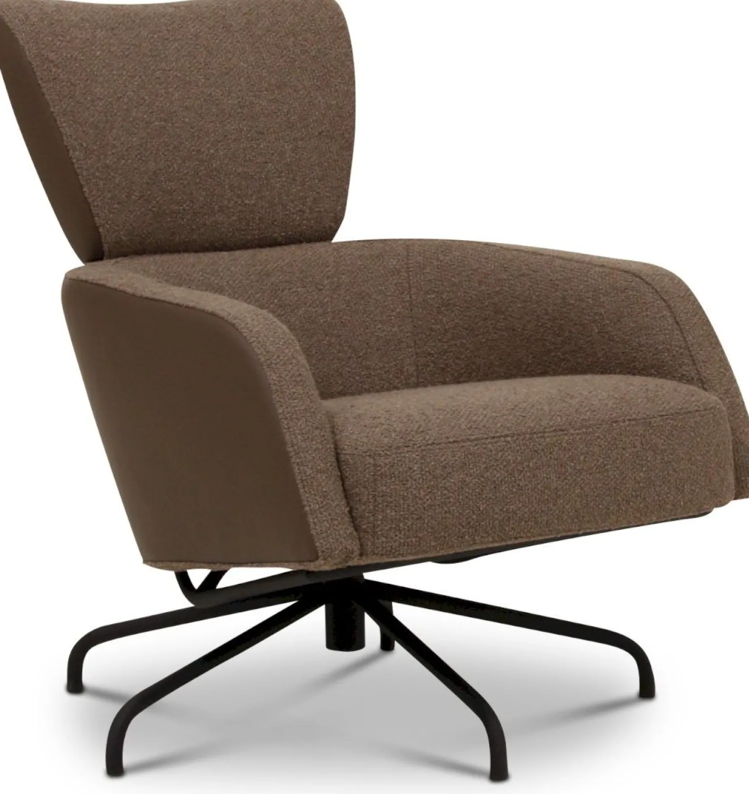 Draaifauteuils|Relaxfauteuils-Harvink Clip Do Draaifauteuil Beige
