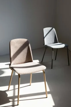 Eetkamerstoelen Zonder Armleuning-Zuiver Clip (set van 2) Eetkamerstoel Grey