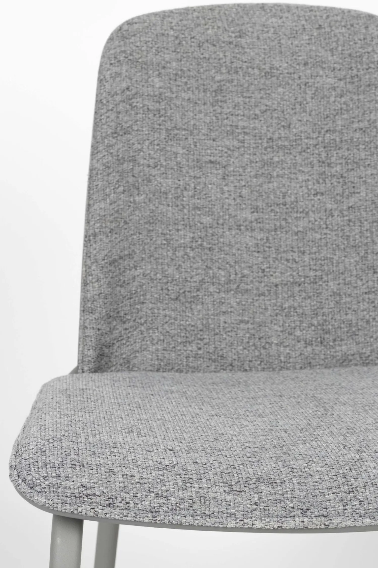 Eetkamerstoelen Zonder Armleuning-Zuiver Clip (set van 2) Eetkamerstoel Grey