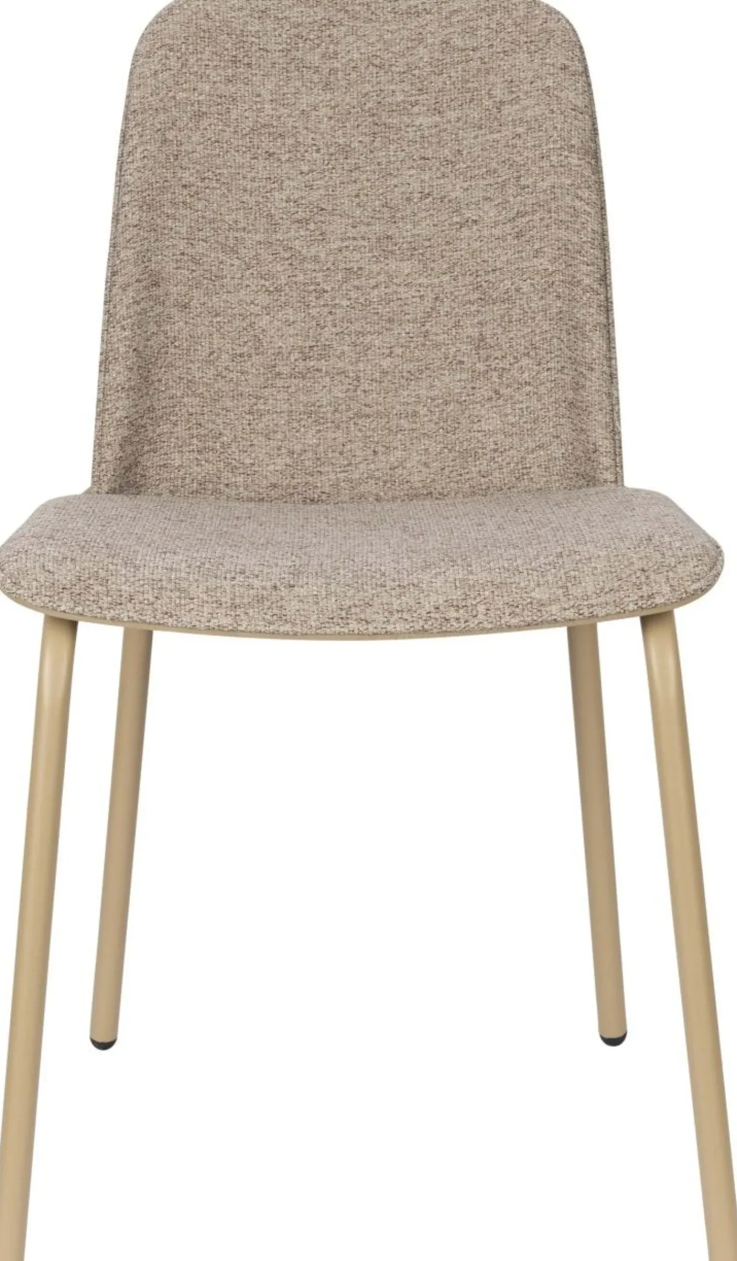 Eetkamerstoelen Zonder Armleuning-Zuiver Clip (set van 2) Eetkamerstoel Beige
