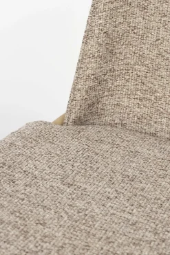 Eetkamerstoelen Zonder Armleuning-Zuiver Clip (set van 2) Eetkamerstoel Beige