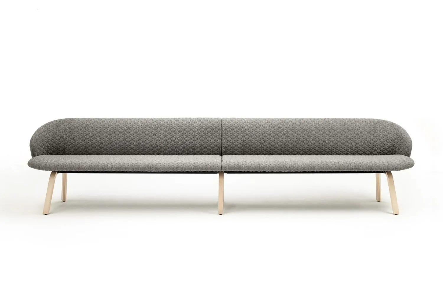 Design Eetkamerbanken|Stoffen Eetkamerbanken-Arco Close Eetkamerbank Blauw