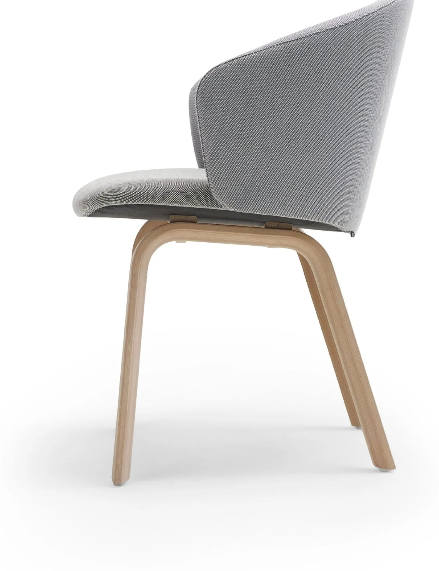 Design Stoelen|Eetkamerstoelen Met Wieltjes-Arco Close Eetkamerstoel Antraciet