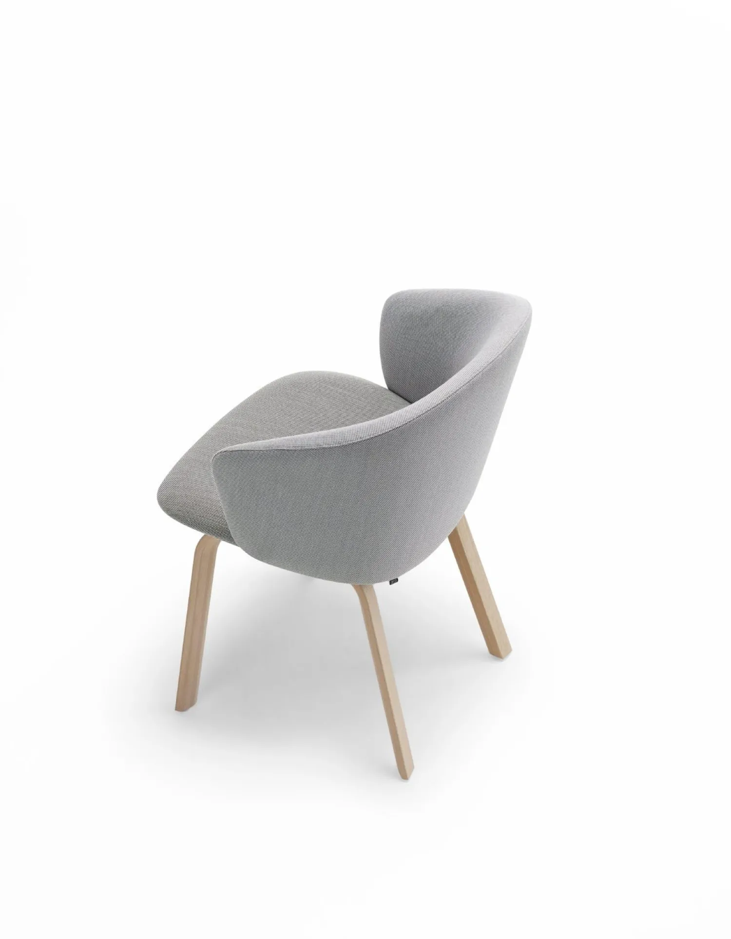 Design Stoelen|Eetkamerstoelen Met Wieltjes-Arco Close Eetkamerstoel Antraciet