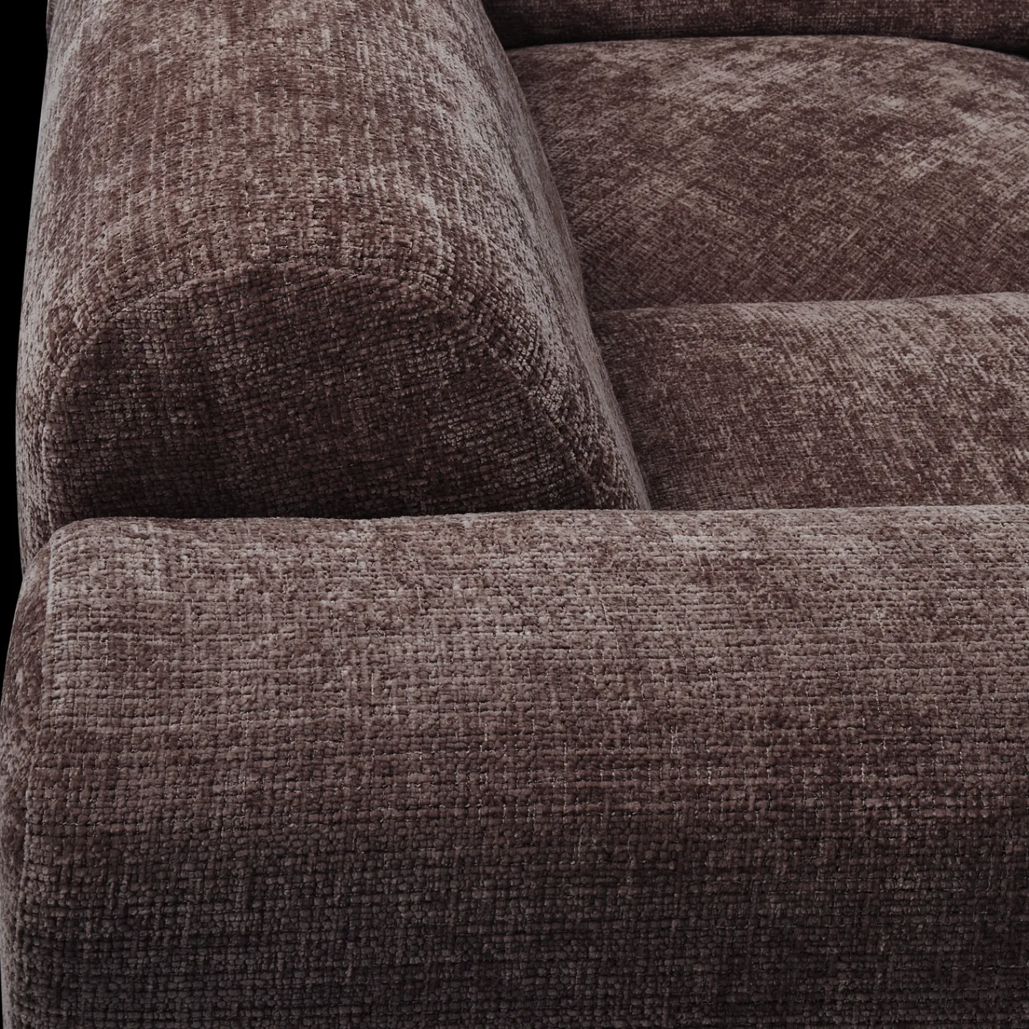 Hoekbanken-WOOOD Cloud U-bank Warm Brown