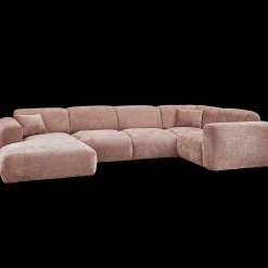 Hoekbanken-WOOOD Cloud U-bank Taupe