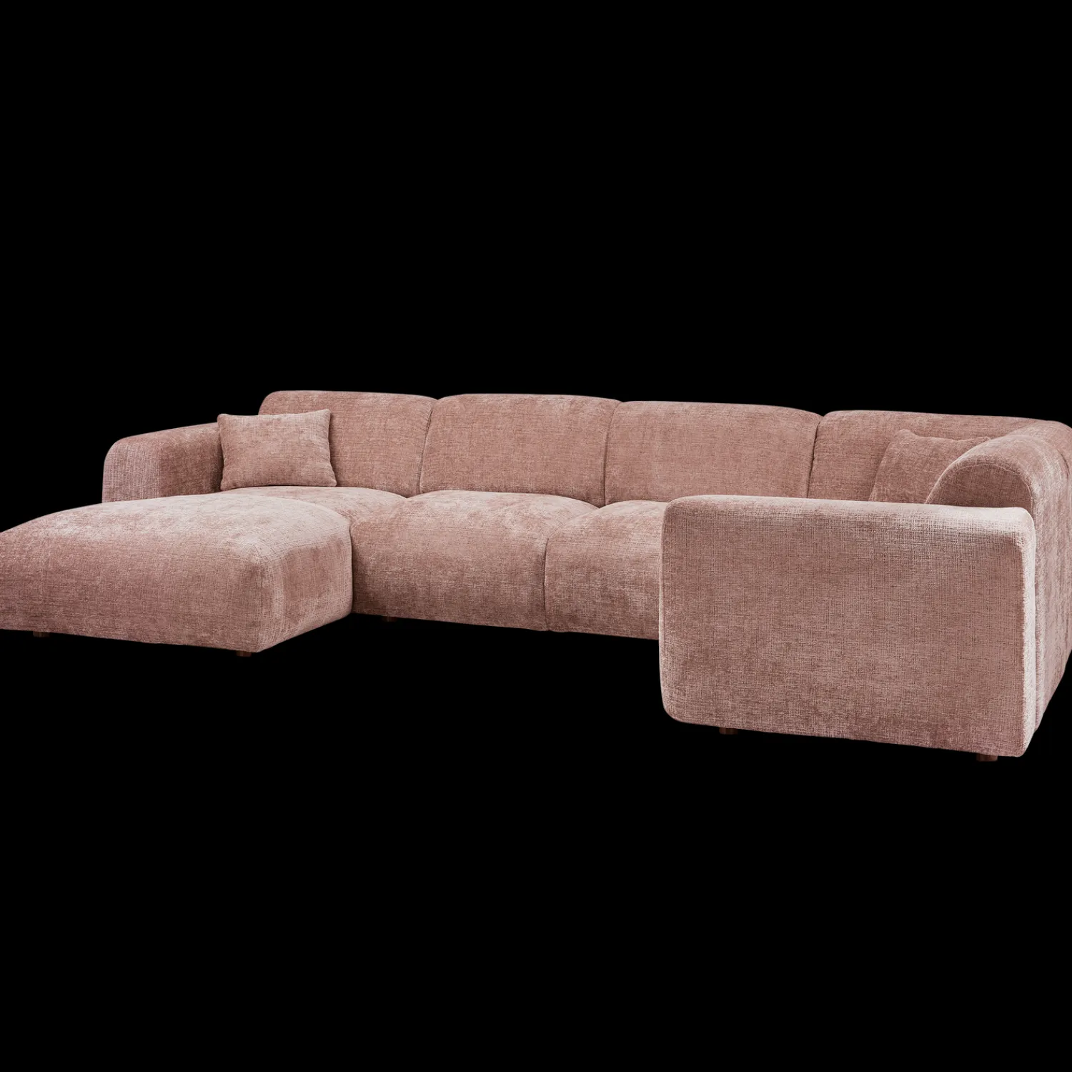 Hoekbanken-WOOOD Cloud U-bank Taupe