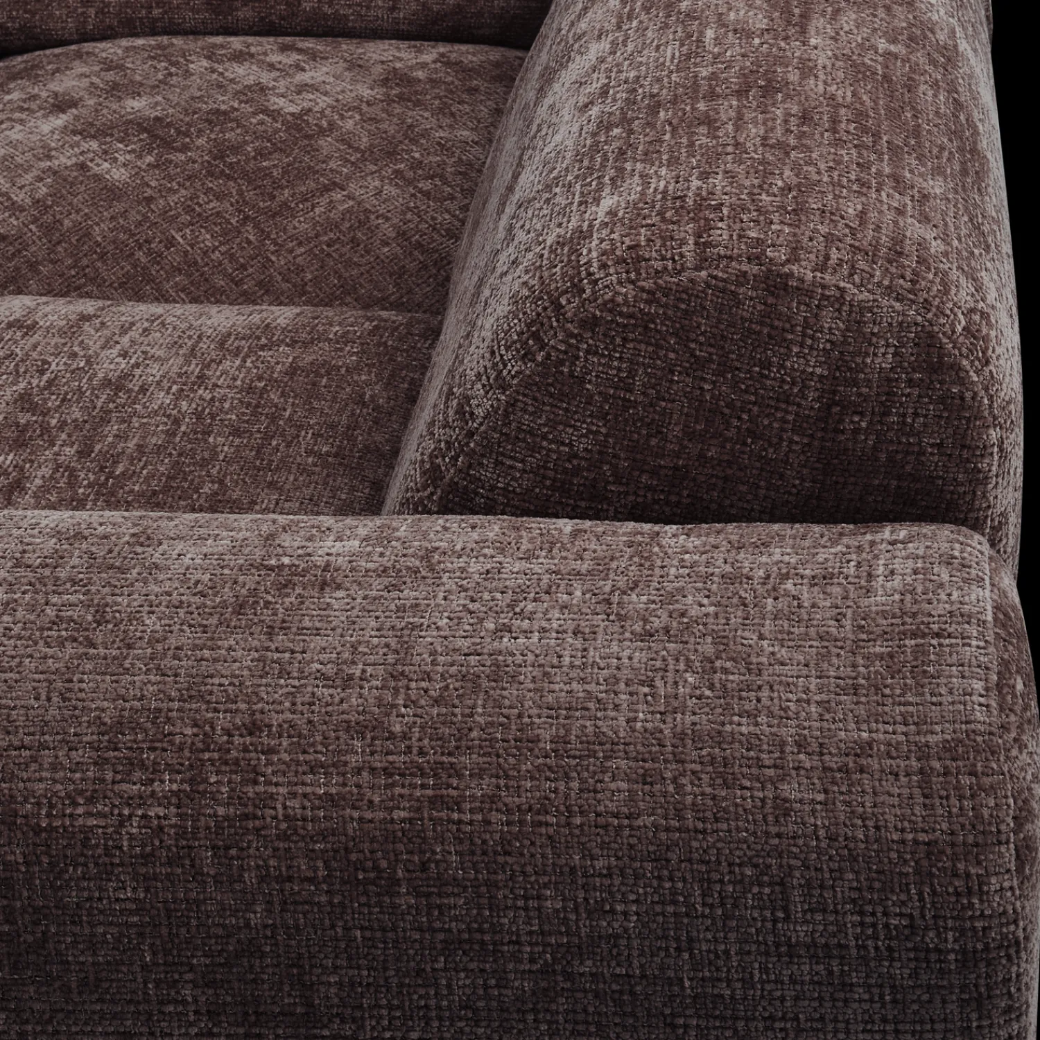 Hoekbanken-WOOOD Cloud U-bank Warm Brown