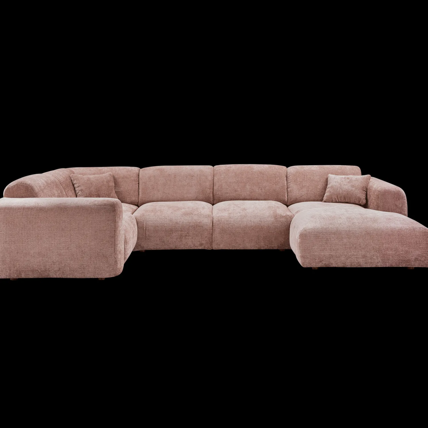 Hoekbanken-WOOOD Cloud U-bank Taupe
