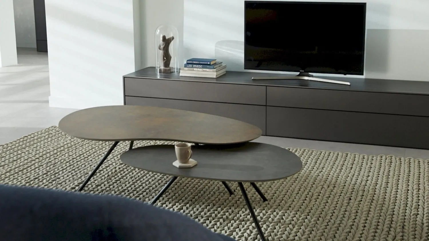 Houten Salontafels|Organische Salontafels-Bree's New World Cloudy Salontafel Naturel