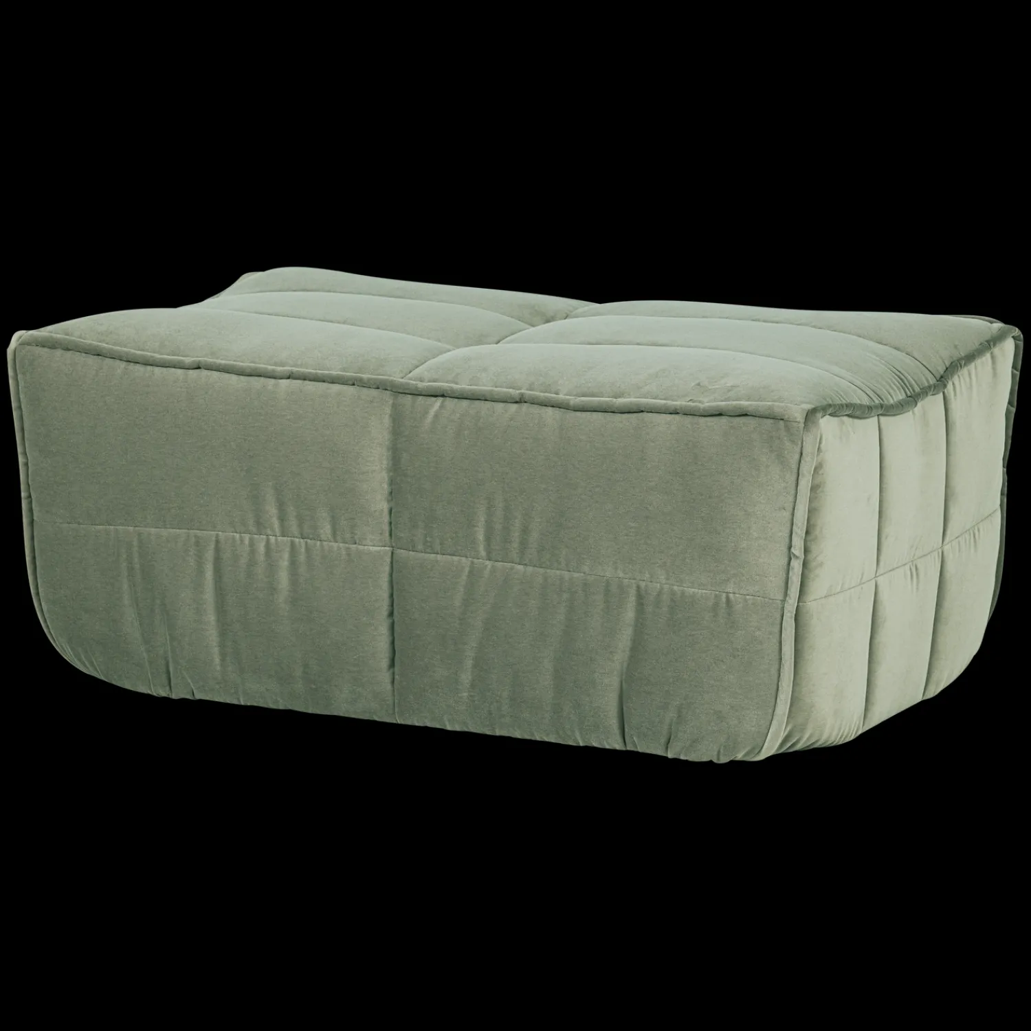 Hockers|Poefs-vtwonen Cluster Hocker Pistache Groen