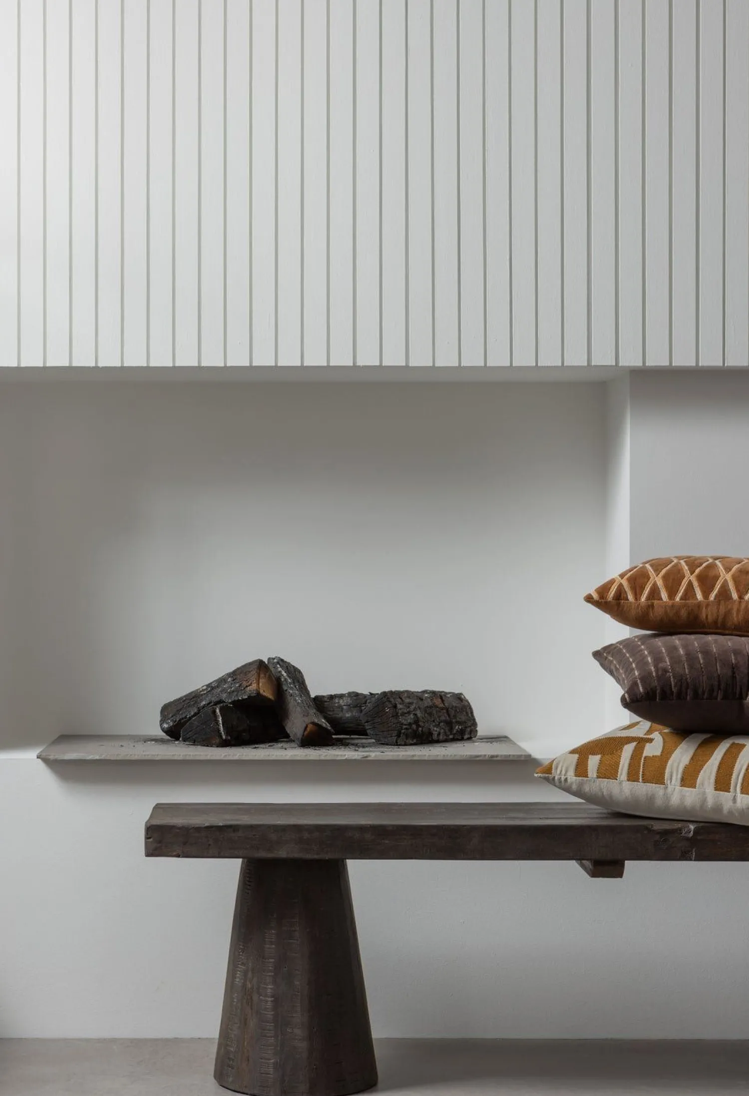 Zitbanken-WOOOD Clyde Bankje Dark Brown