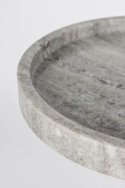 Marmeren Bijzettafels-Zuiver Cocktail Bijzettafel Grijs