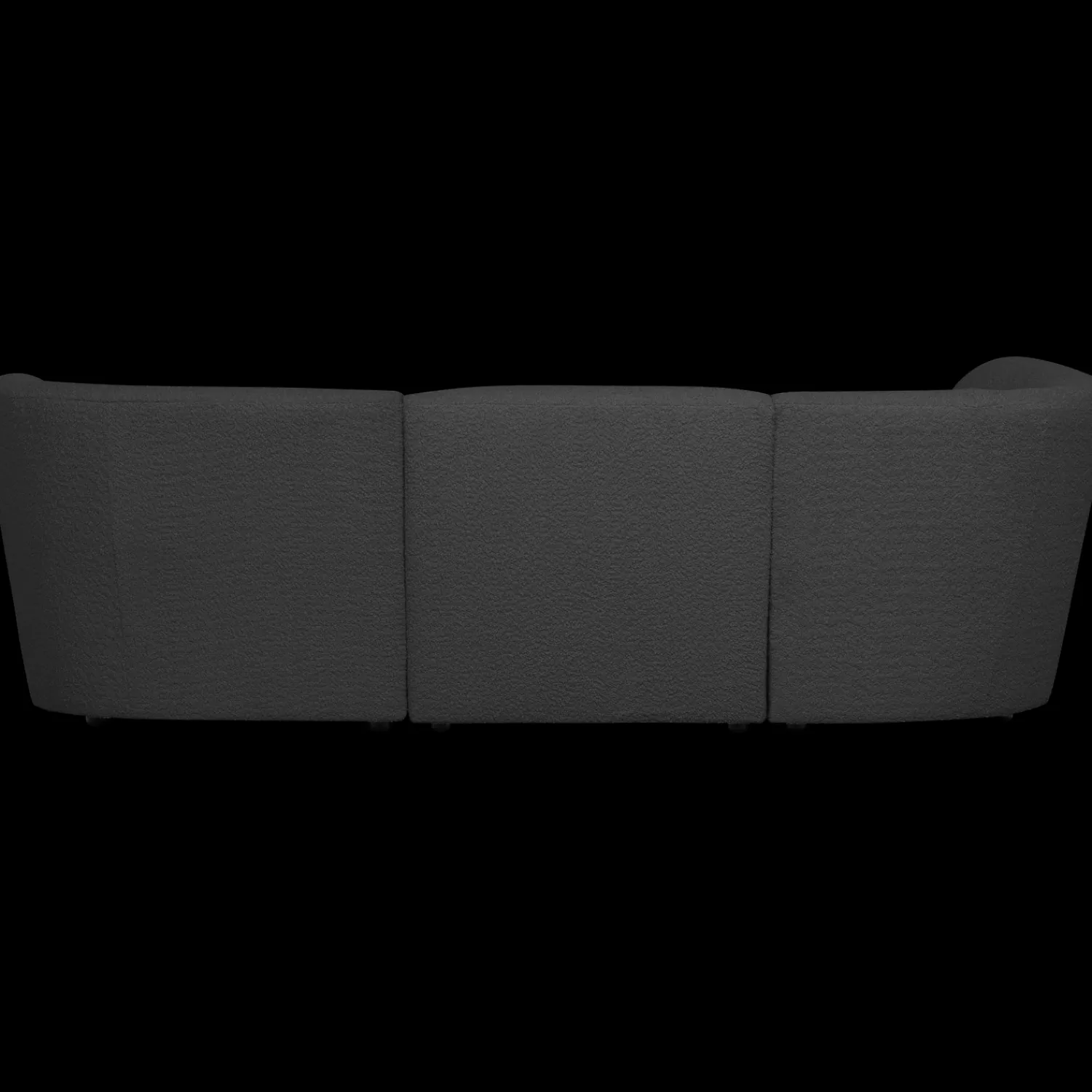 Hoekbanken-WOOOD Coco Links Hoekbank Dark Grey