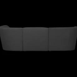 Hoekbanken-WOOOD Coco Rechts Hoekbank Dark Grey