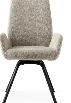 Draaibare Eetkamerstoelen|Eetkamerstoelen Met Armleuning-Feelings Wonen Cody Draaibaar Armstoel Clay