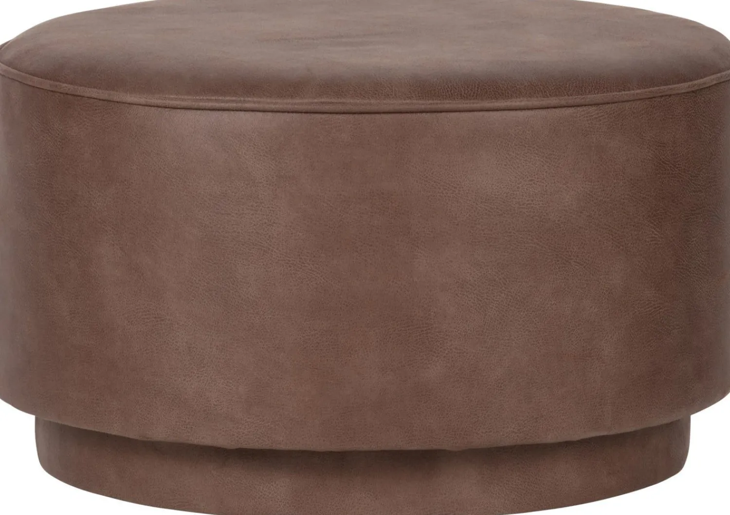 Poefjes & Krukjes|Hockers-vtwonen Coffee Poef Warm Brown