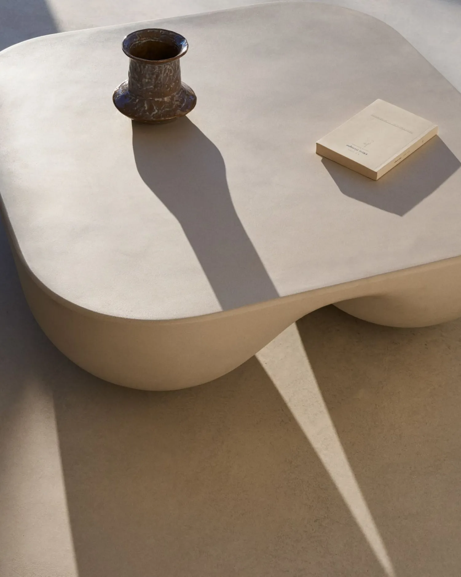 Tuintafels-Kave Home Colba Salontafel Beige