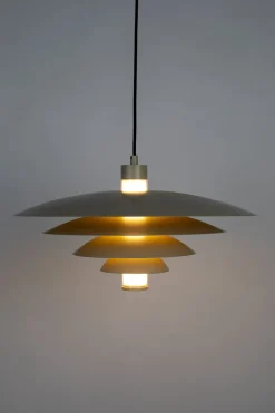 Hanglampen|Hanglampen-Zuiver Cole Hanglamp Beige
