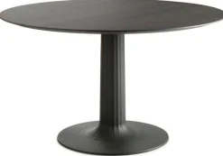 Ronde Eettafels-Leolux Columna Eettafel Zwart