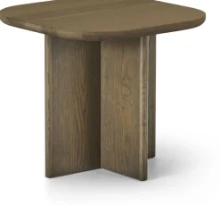 Houten Bijzettafels-Montèl Combi Plus Bijzettafel Smoked Moss