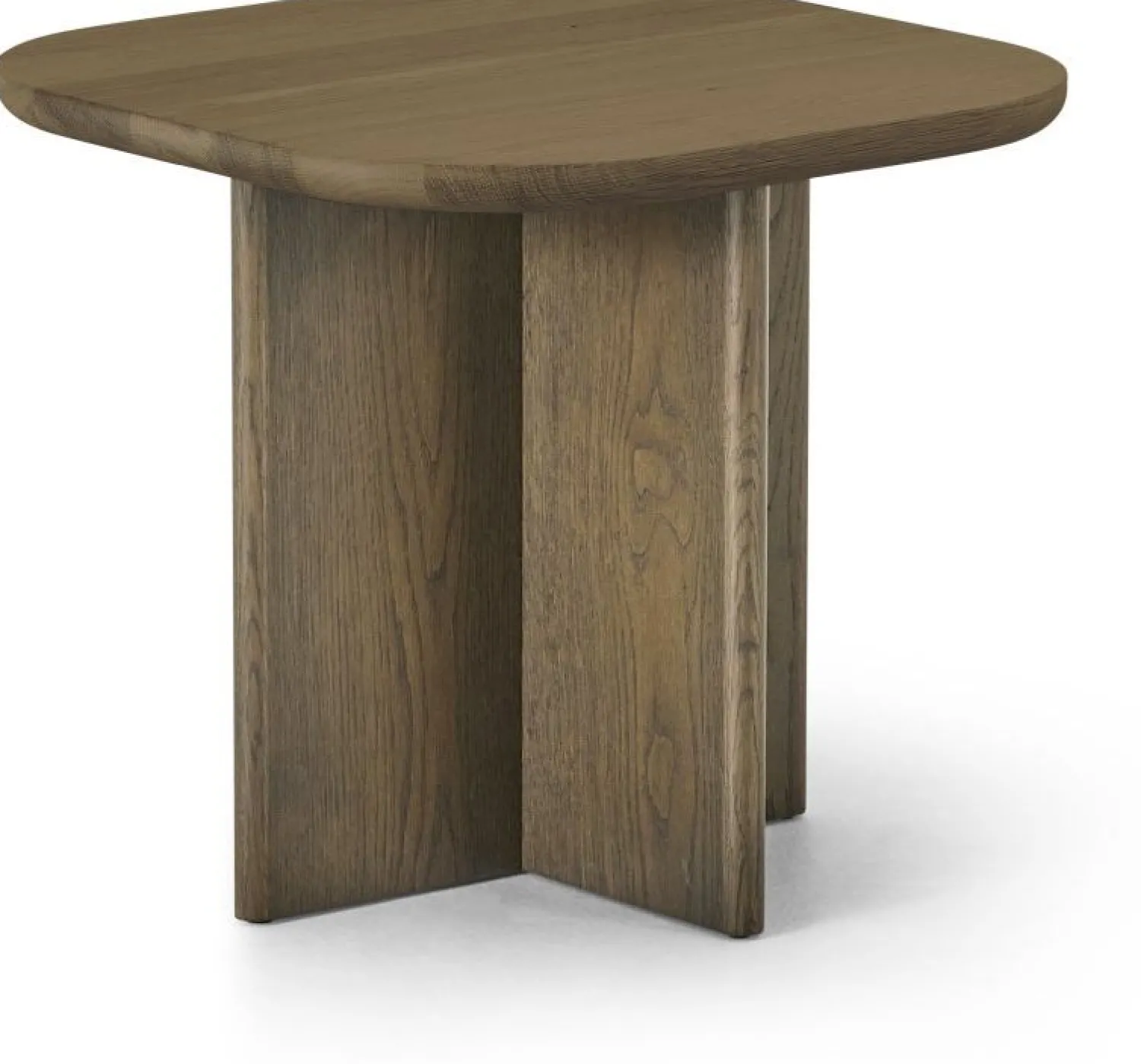 Houten Bijzettafels-Montèl Combi Plus Bijzettafel Smoked Moss