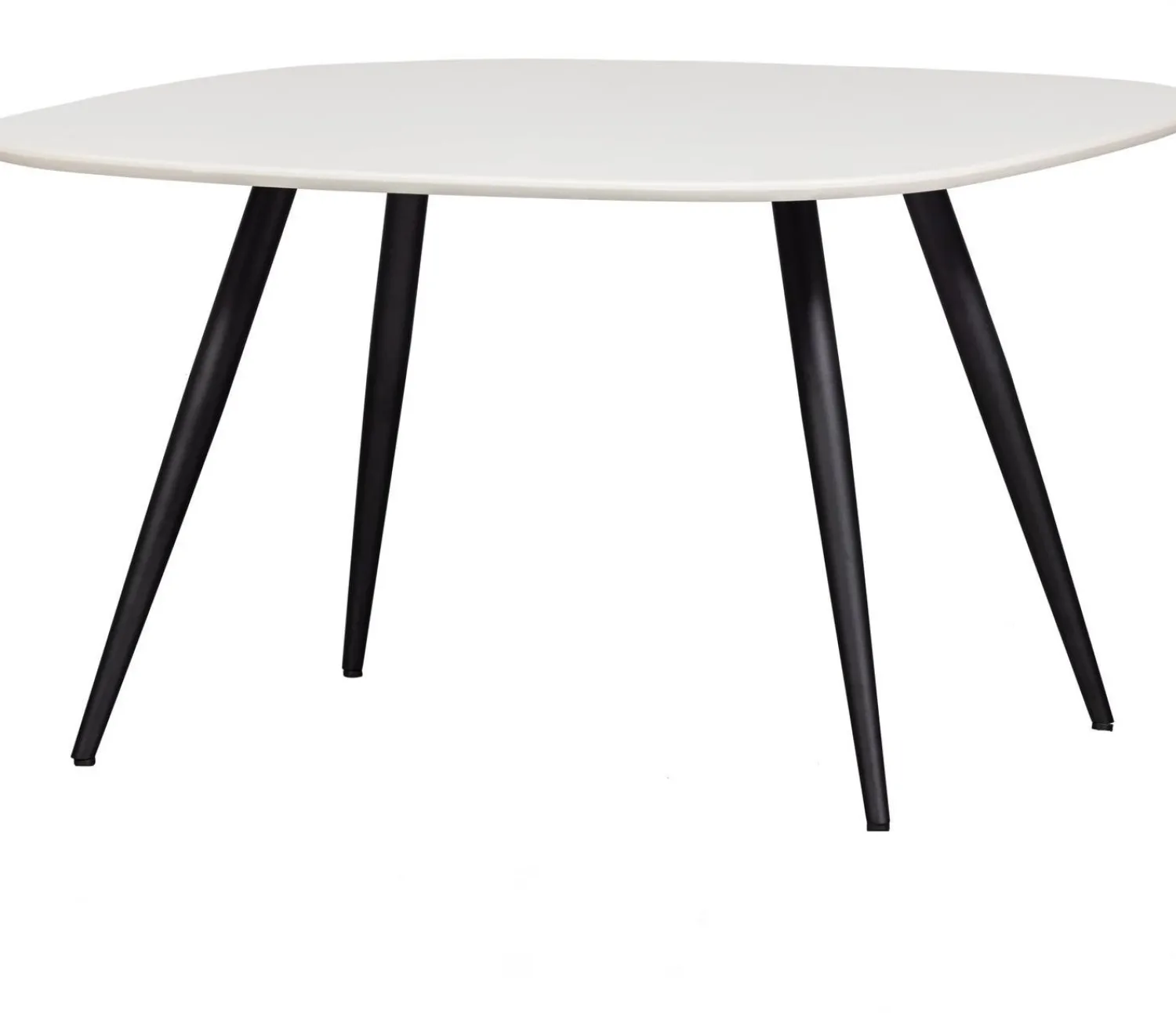 Houten Eettafels|Organische Eettafels-WOOOD Combi-tablo Eettafel Mist