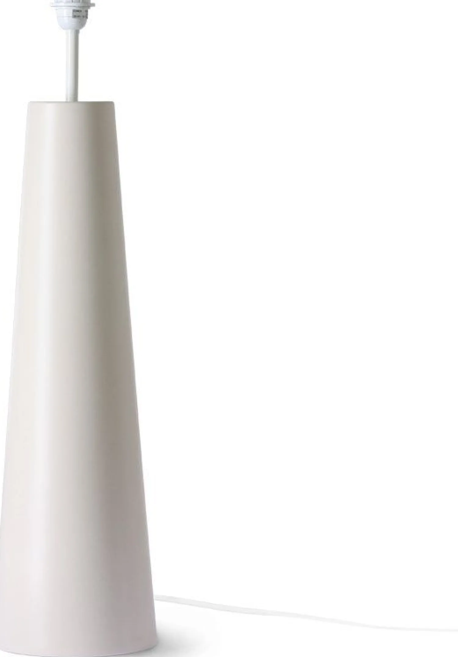 Vloerlampen|Vloerlampen-HKLIVING Cone XL Vloerlamp Cream