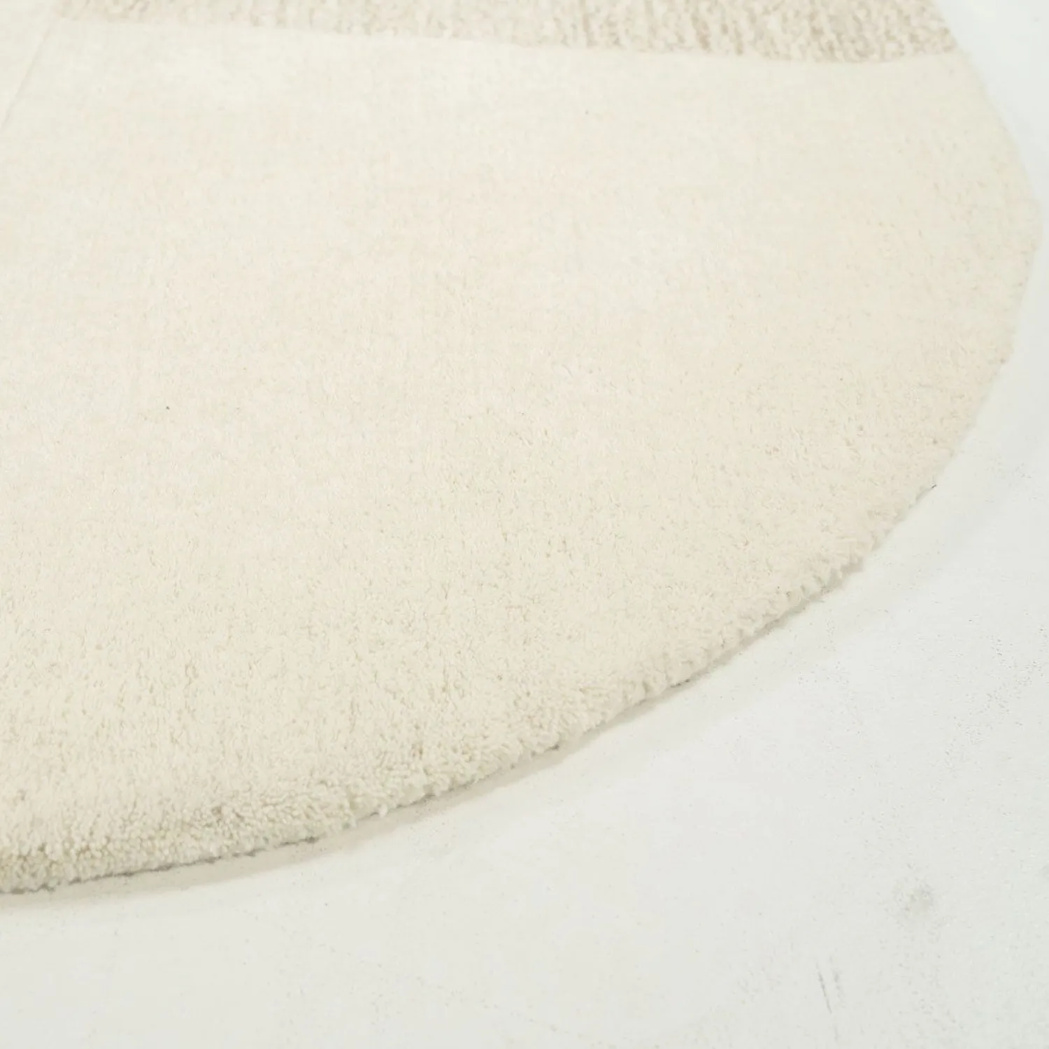 Vloerkleden|Organische Vloerkleden-By Boo Contour Vloerkleed Off White