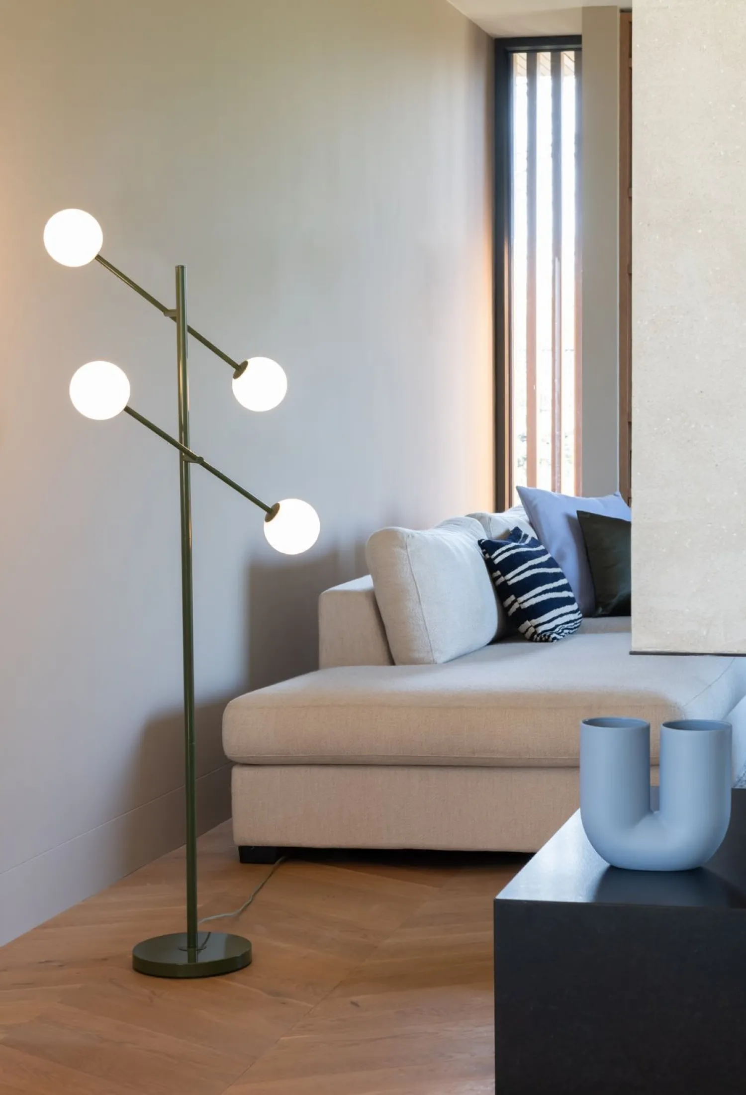 Moderne Vloerlampen|Vloerlampen-It's about RoMi Copenhagen Vloerlamp Green