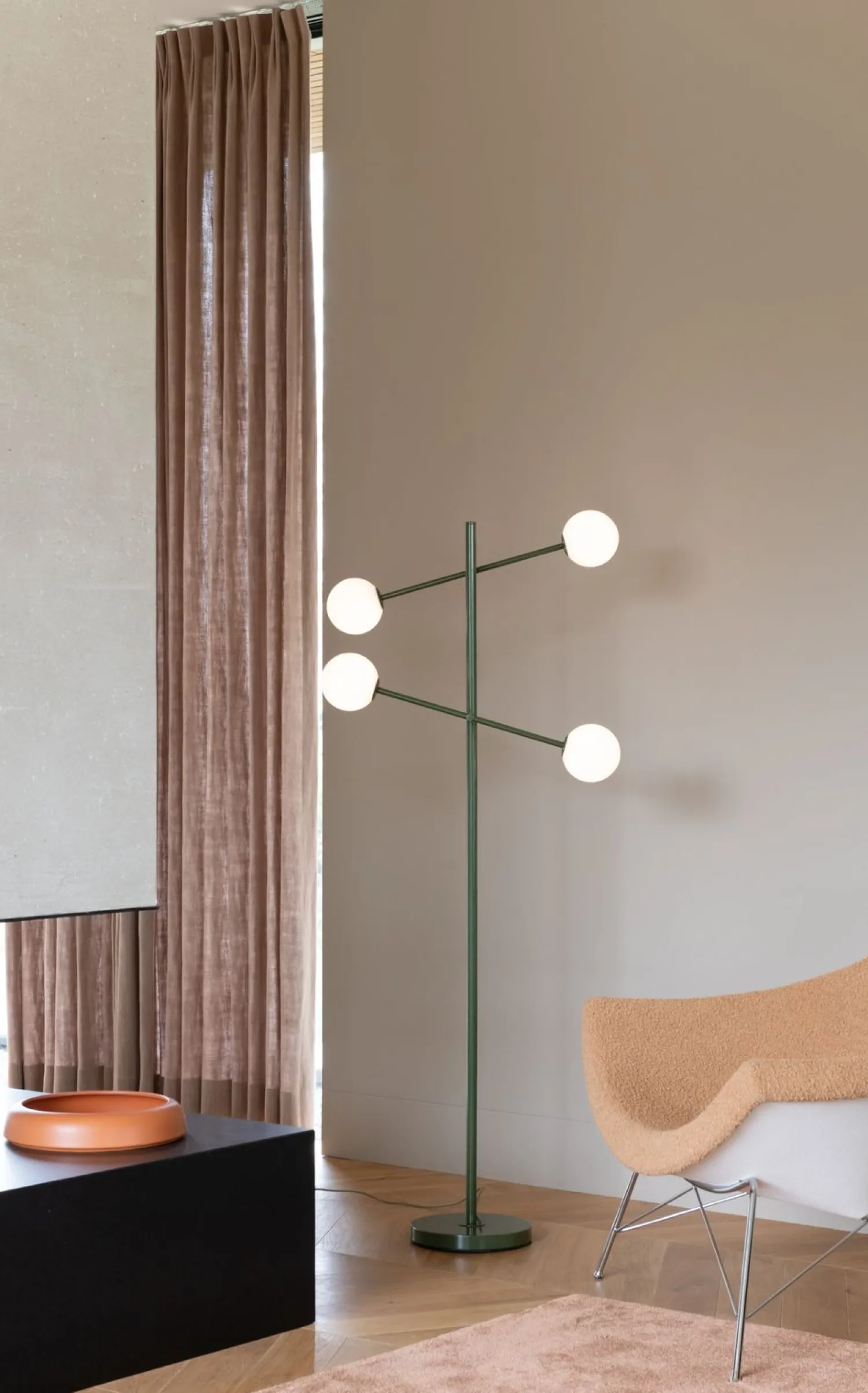 Moderne Vloerlampen|Vloerlampen-It's about RoMi Copenhagen Vloerlamp Green