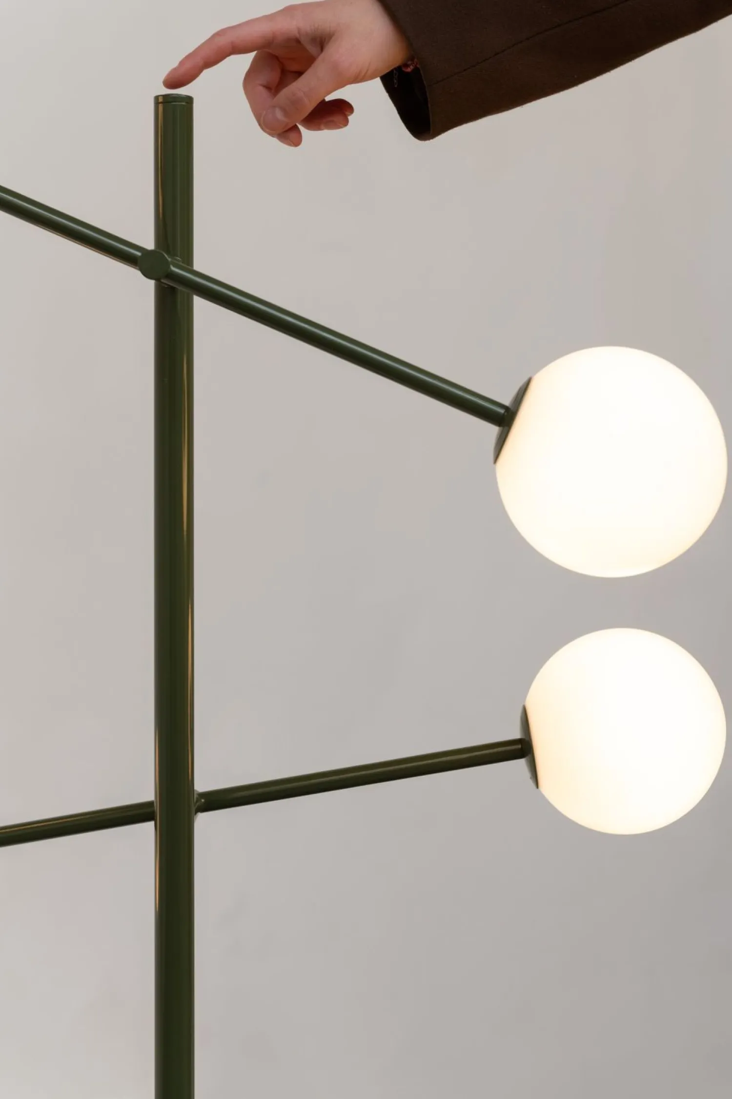 Moderne Vloerlampen|Vloerlampen-It's about RoMi Copenhagen Vloerlamp Green