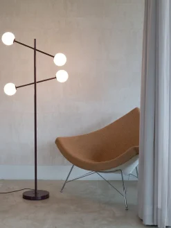 Vloerlampen|Vloerlampen-It's about RoMi Copenhagen Vloerlamp Burgundy