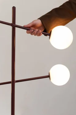 Vloerlampen|Vloerlampen-It's about RoMi Copenhagen Vloerlamp Burgundy