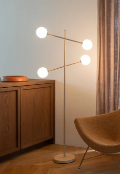 Moderne Vloerlampen|Vloerlampen-It's about RoMi Copenhagen Vloerlamp Beige