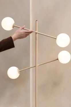 Moderne Vloerlampen|Vloerlampen-It's about RoMi Copenhagen Vloerlamp Beige
