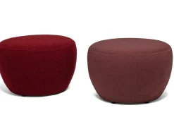 Hockers|Poefs-Havee Coral Hocker Bordeaux