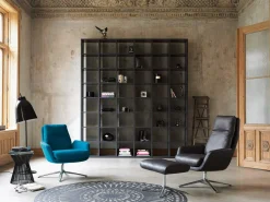 Design Fauteuils-COR dia Draaifauteuil Blauw