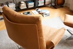 Design Fauteuils-COR dia Lounge Draaifauteuil Grijs
