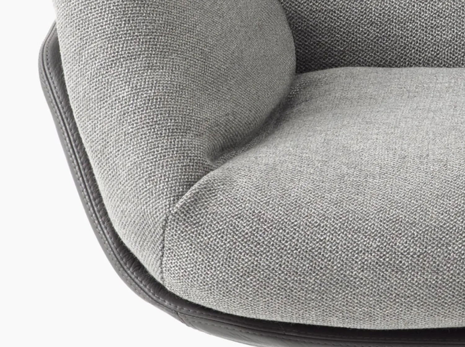 Design Fauteuils-COR dia Lounge Draaifauteuil Grijs