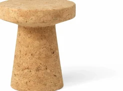 Ronde Bijzettafels-Vitra Cork C Bijzettafel Naturel
