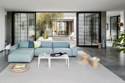 Ronde Bijzettafels-Vitra Cork model E Bijzettafel Bruin