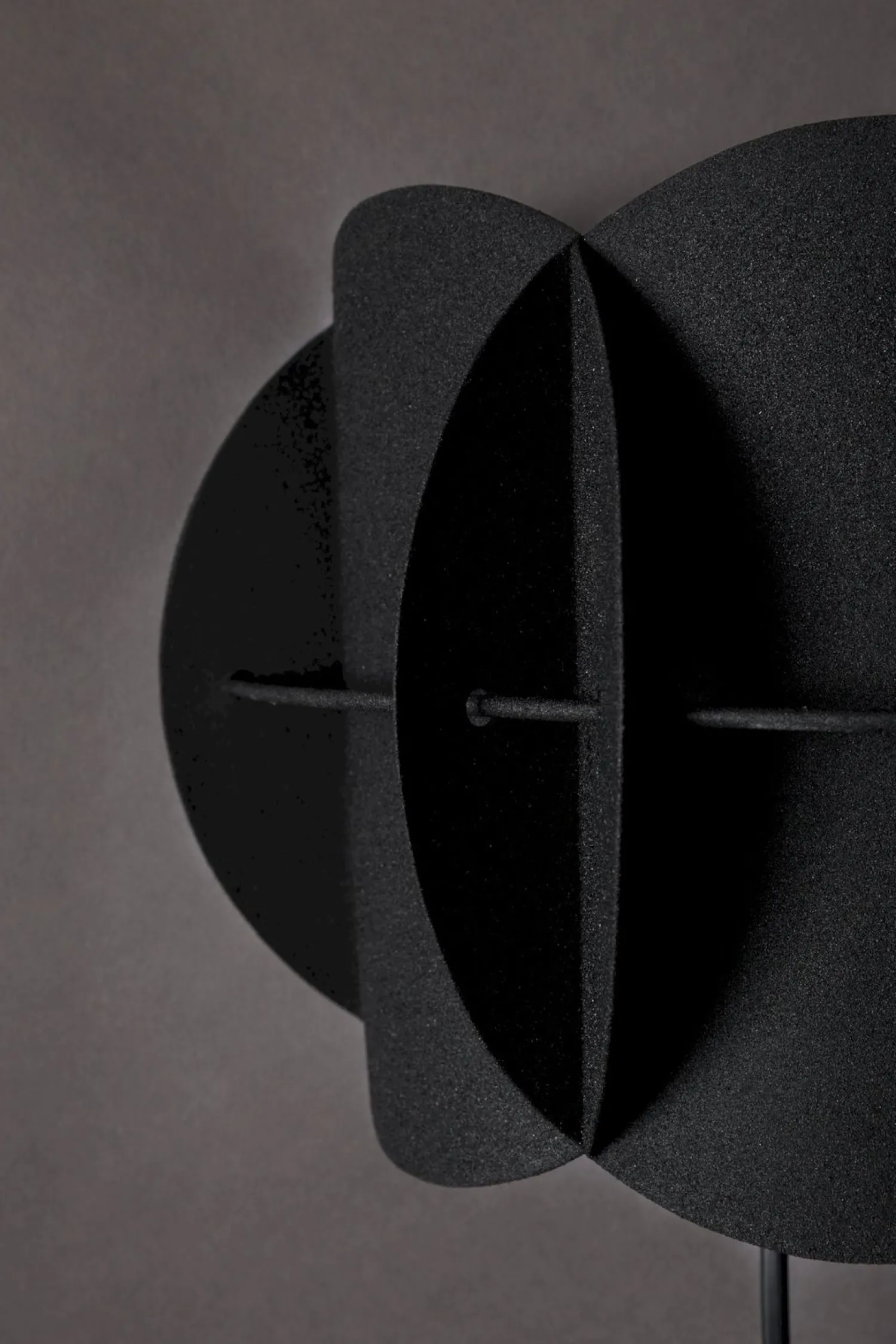 Wandlampen|Wandlampen-Dutchbone Corridor Wandlamp Black