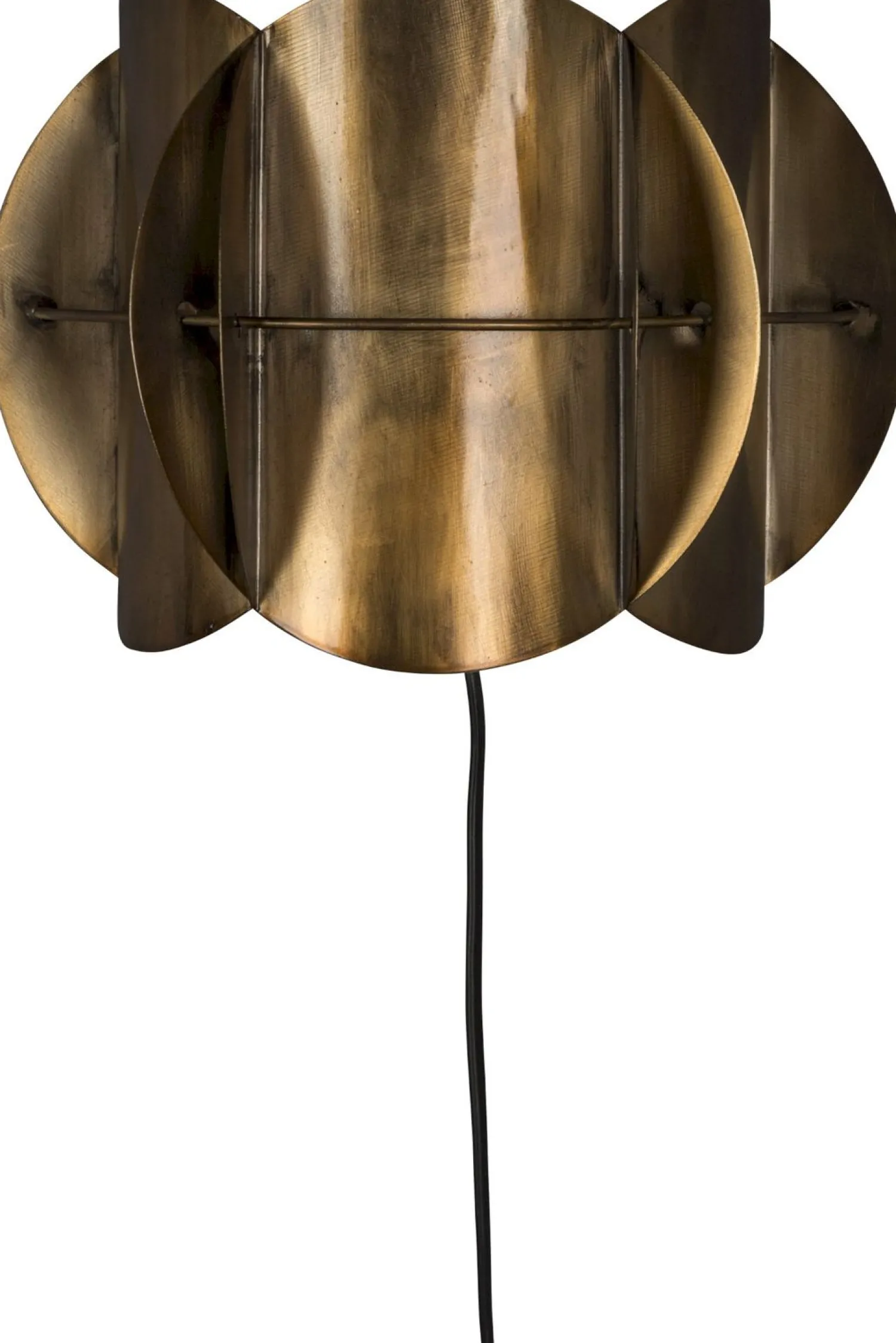 Wandlampen|Wandlampen-Dutchbone Corridor Wandlamp Antique Brass
