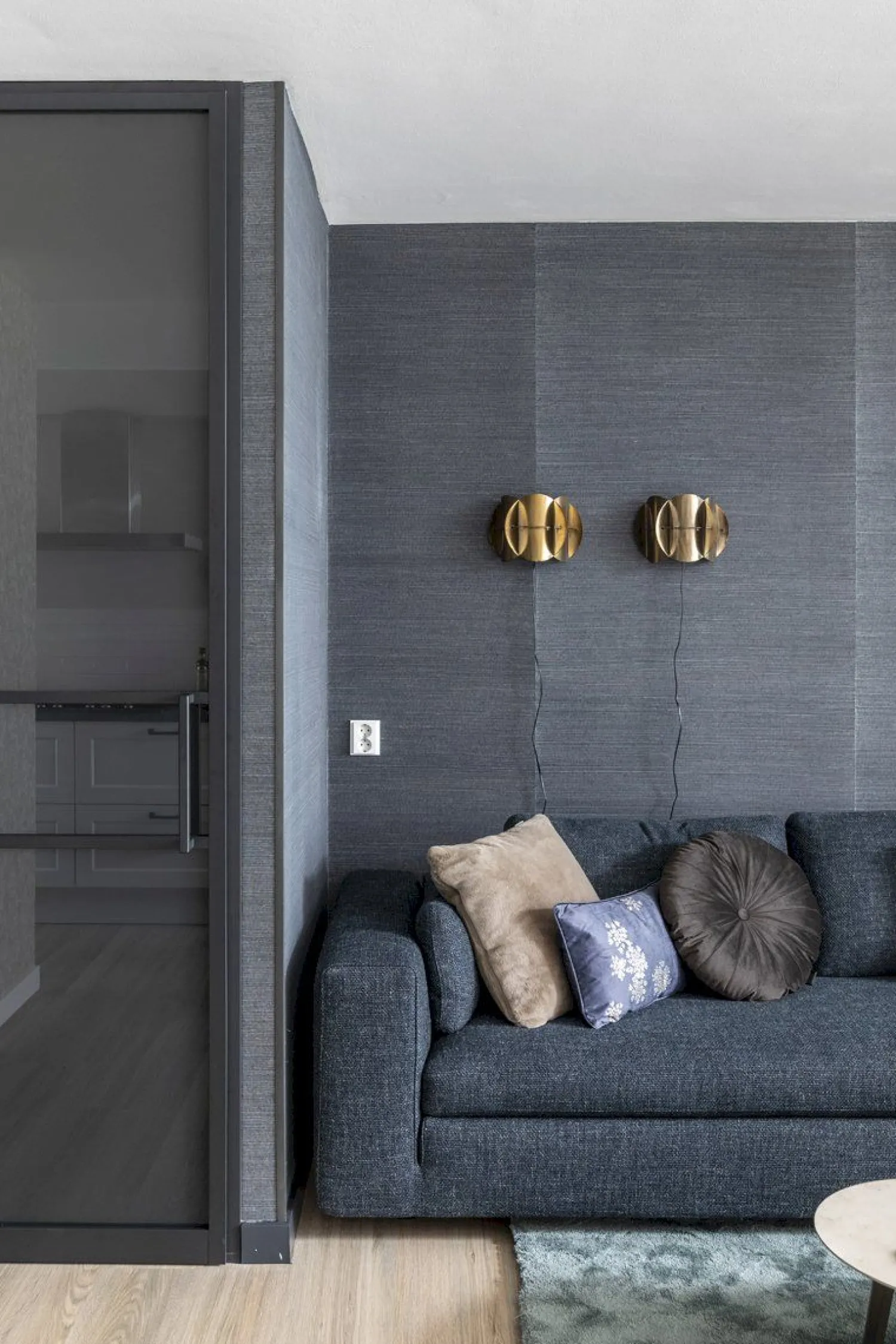 Wandlampen|Wandlampen-Dutchbone Corridor Wandlamp Antique Brass