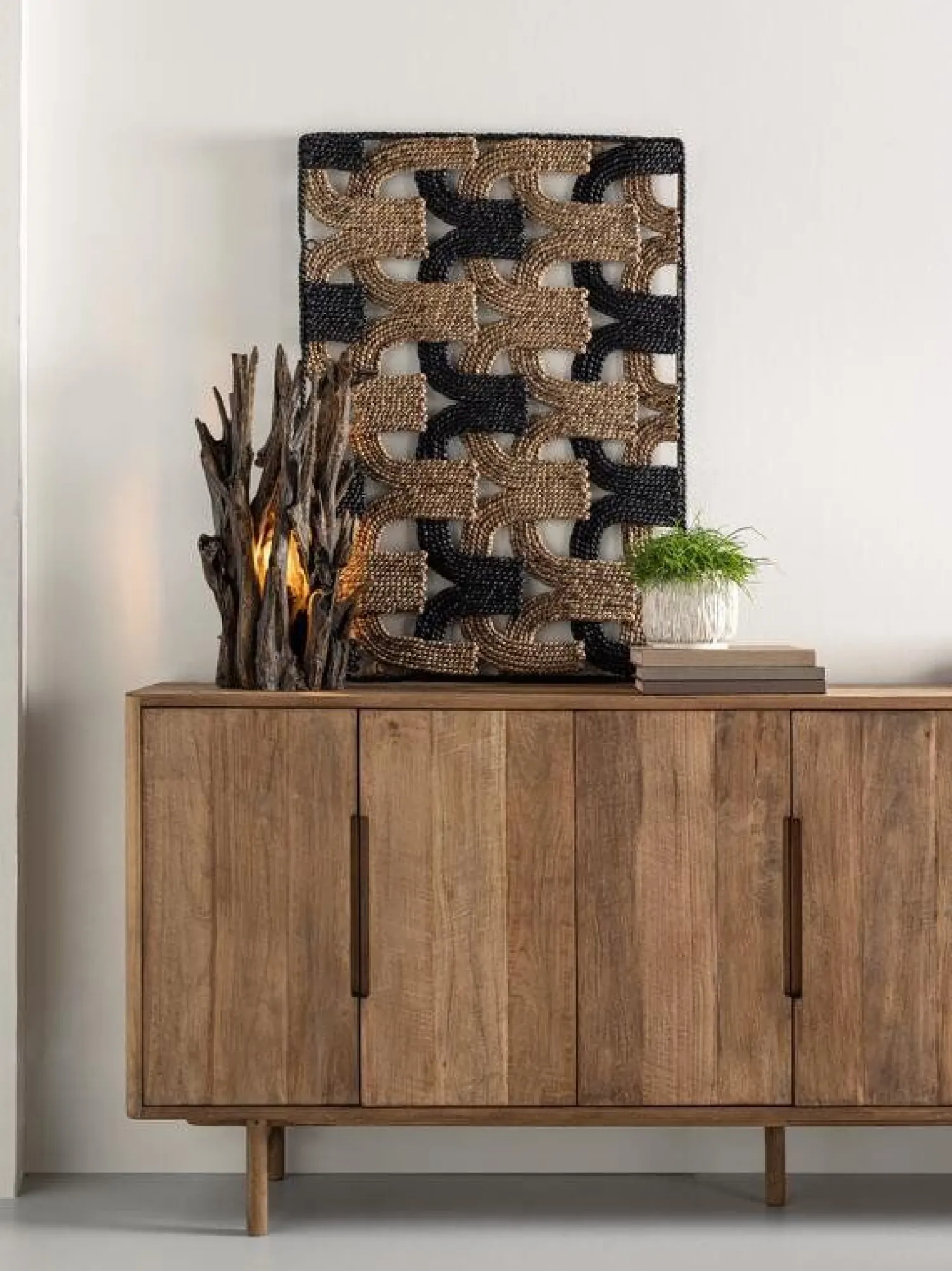 Wanddecoraties|Vloerkleden-MUST Living Corsica Wanddecoratie Naturel