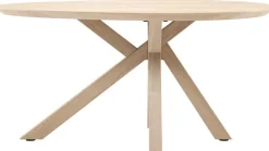 Houten Eettafels|Organische Eettafels-XOOON Cosenza Eettafel Natural