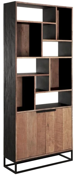 Boekenkasten-DTP Home Cosmo Boekenkast Natural, Brown