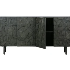 Dressoirs-WOOOD Counter Dressoir Zwart