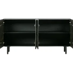 Dressoirs-WOOOD Counter Dressoir Zwart